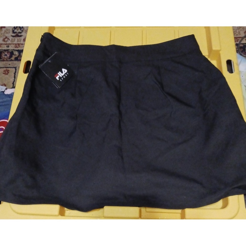 NEW Fila Sport Women's Black Activewear Skort Golf Tennis, 10
